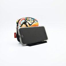 画像8: CHUMS チャムス Smart Phone Stand Pouch Sweat Nylon スマートフォン スタンド ポーチ スウェットナイロン  (8)