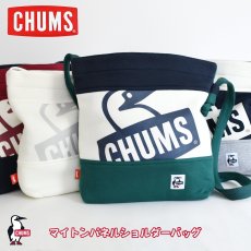 画像1: CHUMS チャムス Myton Panel Shoulder Bag マイトンパネルショルダーバッグ (1)