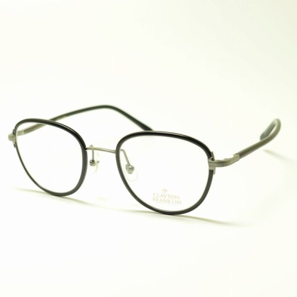 CLAYTON FRANKLIN クレイトンフランクリン 620 BK ブラックメガネ 眼鏡