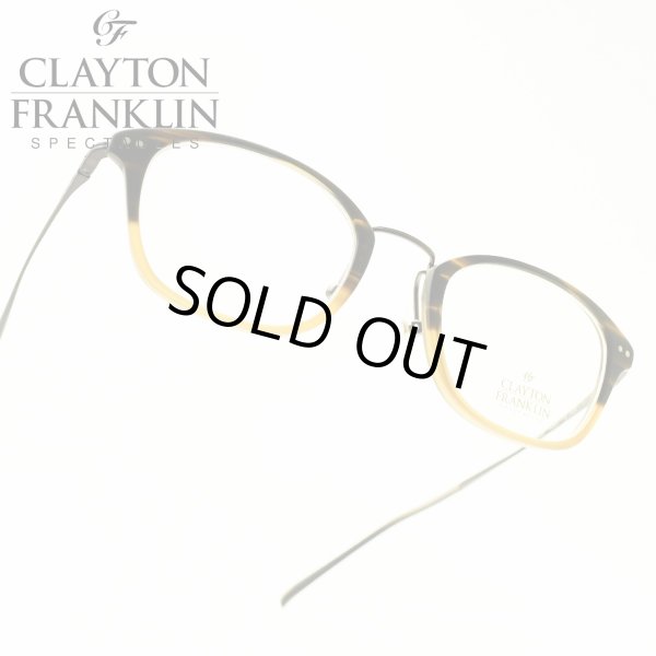 Clayton Franklin クレイトンフランクリン628 Mhb マットブラウンハーフ デモレンズ メガネ 眼鏡 めがね メンズ レディース おしゃれブランド 人気 おすすめ フレーム 流行り 度付き レンズ
