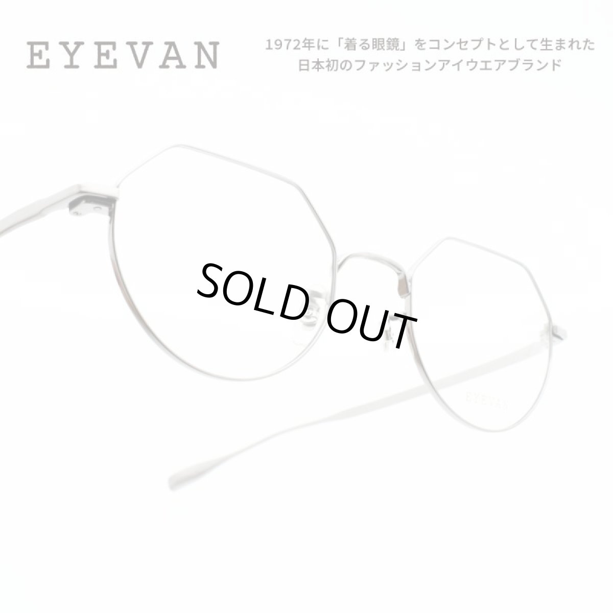 画像1: EYEVAN アイヴァン Harve col-P 48サイズ (1)