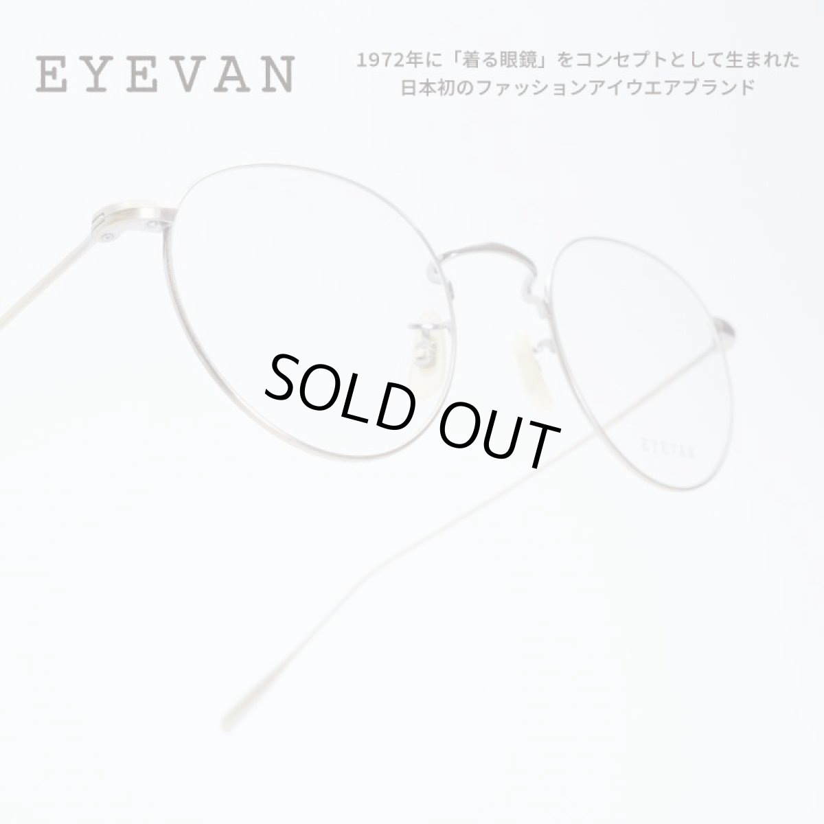 画像1: EYEVAN アイヴァン SPARKLE col-AG 47サイズ (1)