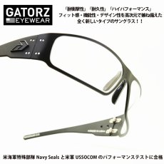 画像1: GATORZ ゲイターズ MAGNUM2.0 マグナム2.0 TACTICAL BLACK/CLEAR (1)