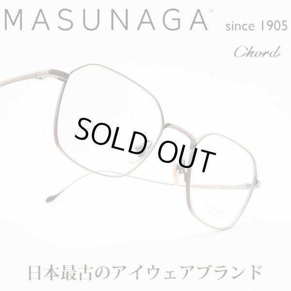 増永眼鏡 MASUNAGA since 1905 Chord G col-11