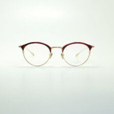 画像2: MASUNAGA since 1905 COCO col-27 RED/DEMI メガネ 眼鏡 めがね メンズ レディース おしゃれ ブランド 人気 おすすめ フレーム 流行り 度付き レンズ (2)