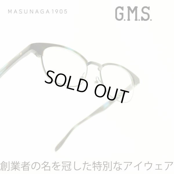 増永眼鏡 MASUNAGA GMS-31R col-25 BL DEMI - メガネナカジマ Style N