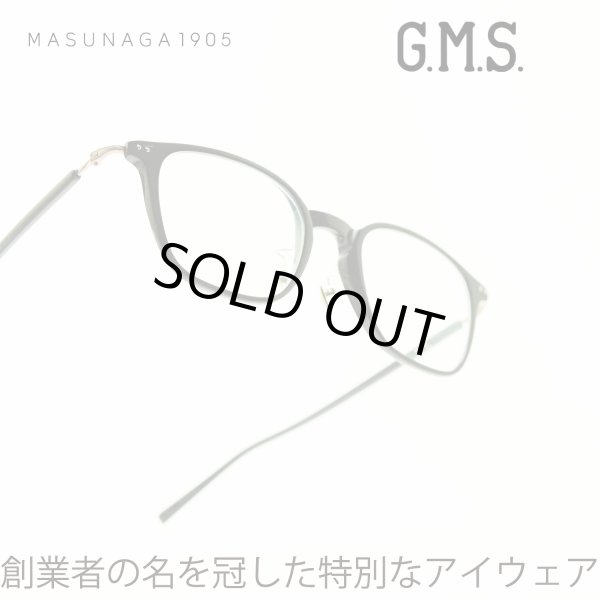 増永眼鏡 MASUNAGA GMS-829 col-35 NAVY - メガネナカジマ Style N