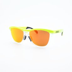 画像2: OAKLEY オークリー FROGSKINS RANGE フロッグスキンレンジ アジアンフィット TENNIS BALL YELLOW/ PRIZM RUBY OO9284A-1255 (2)