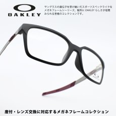 画像1: OAKLEY オークリー DEHAVEN A デハヴェンA OX8180F-0353 SATIN BLACK/デモレンズ 53サイズ (1)