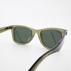 画像5: RAYBAN レイバン WAYFARER ウェイファーラー RB2140-F-1387-31（ポリッシュフォトクロミック ストライプ グレー/グリーン） (5)