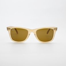 画像3: RAYBAN レイバン WAYFARER ウェイファーラー RB2140-F-1408-33（ポリッシュフォトクロミック ストライプ ブラウン/ブラウン） (3)