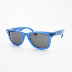 画像2: RAYBAN レイバン WAYFARER ウェイファーラー RB2140-F-1409-B1（ポリッシュフォトクロミック ストライプ ブルー/ダークグレー） (2)