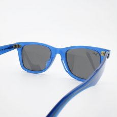 画像5: RAYBAN レイバン WAYFARER ウェイファーラー RB2140-F-1409-B1（ポリッシュフォトクロミック ストライプ ブルー/ダークグレー） (5)