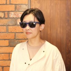 画像9: RAYBAN レイバン WAYFARER ウェイファーラー RB2140-F-1409-B1（ポリッシュフォトクロミック ストライプ ブルー/ダークグレー） (9)