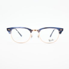 画像3: RAYBAN レイバン RB5154-8374 CLUBMASTER OPTICS Polish Stripe Blue (3)