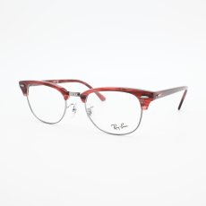 画像7: RAYBAN レイバン RB5154-8376 CLUBMASTER OPTICS Polish Stripe Red (7)