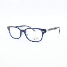 画像2: RAYBAN レイバン rx5427d-8288 OPTICS Polish Transparent Blue (2)