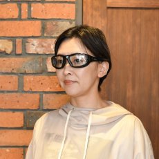 画像11: REC SPECS レックスペックス PPE TRBZ col-SHBK シャイニーブラック 度付きレンズの作製には約７日ほどかかります 料金表の製作範囲を参照の上レンズをお選びください (11)