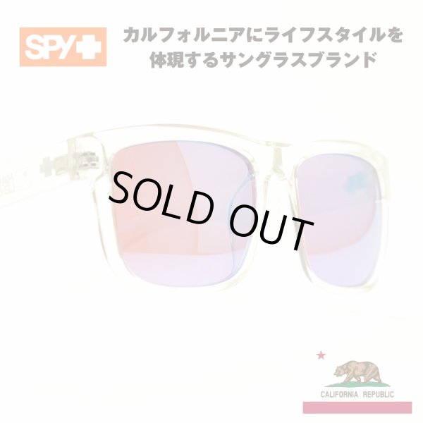 SPY スパイ DISCORD ディスコード クリア/ブロンズブルーミラー メガネ